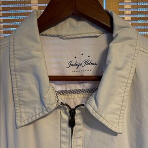 Indigo Palms by Tommy Bahama Cream Lightweight Jacket